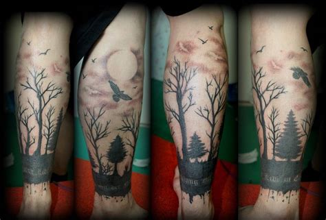 Tattoo Forest: 100 migliori opzioni per foto, schizzi, valore